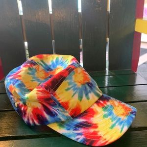 Cute colorful tie dye hat!